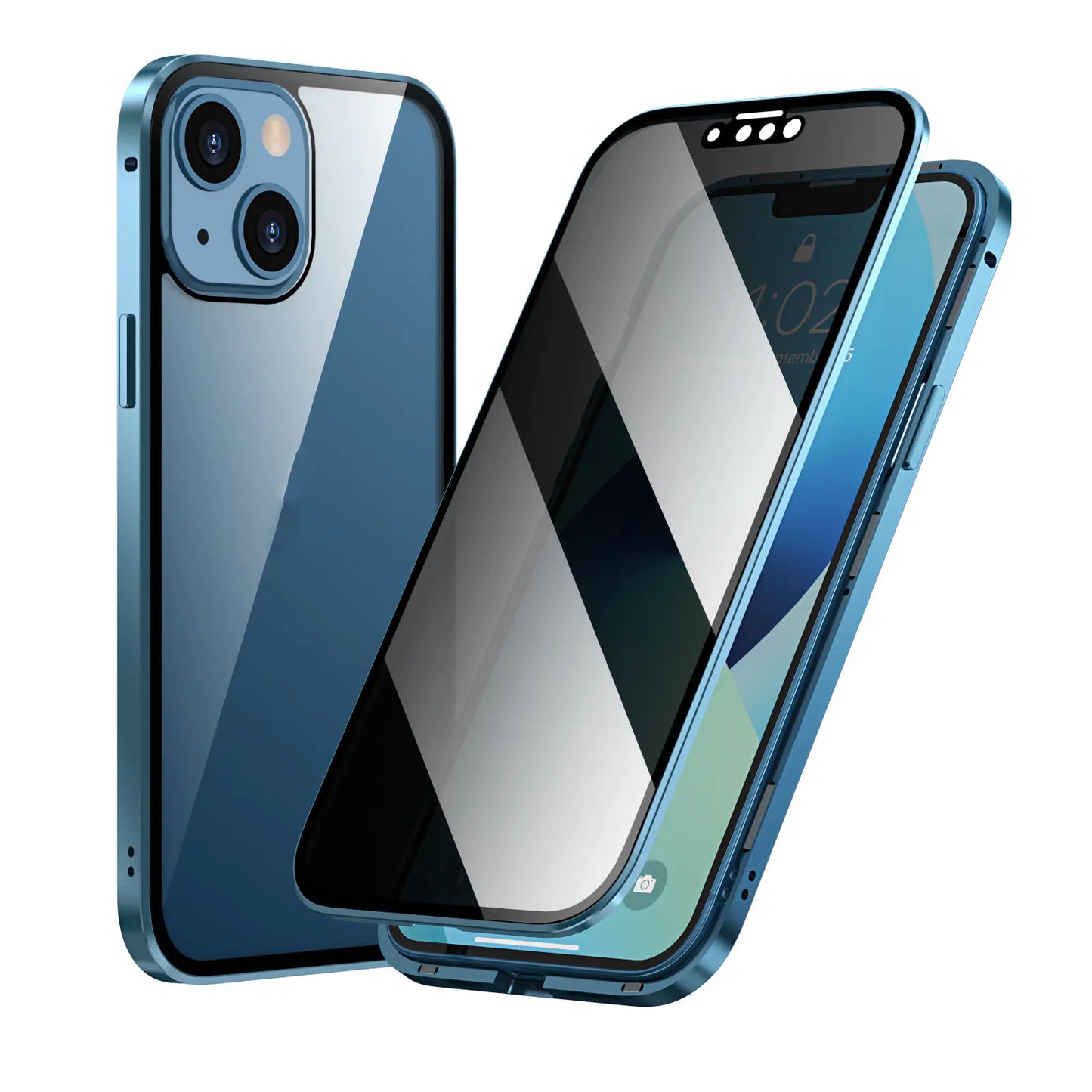 High Definition Double-sided Magnetic Glass Phone Case
