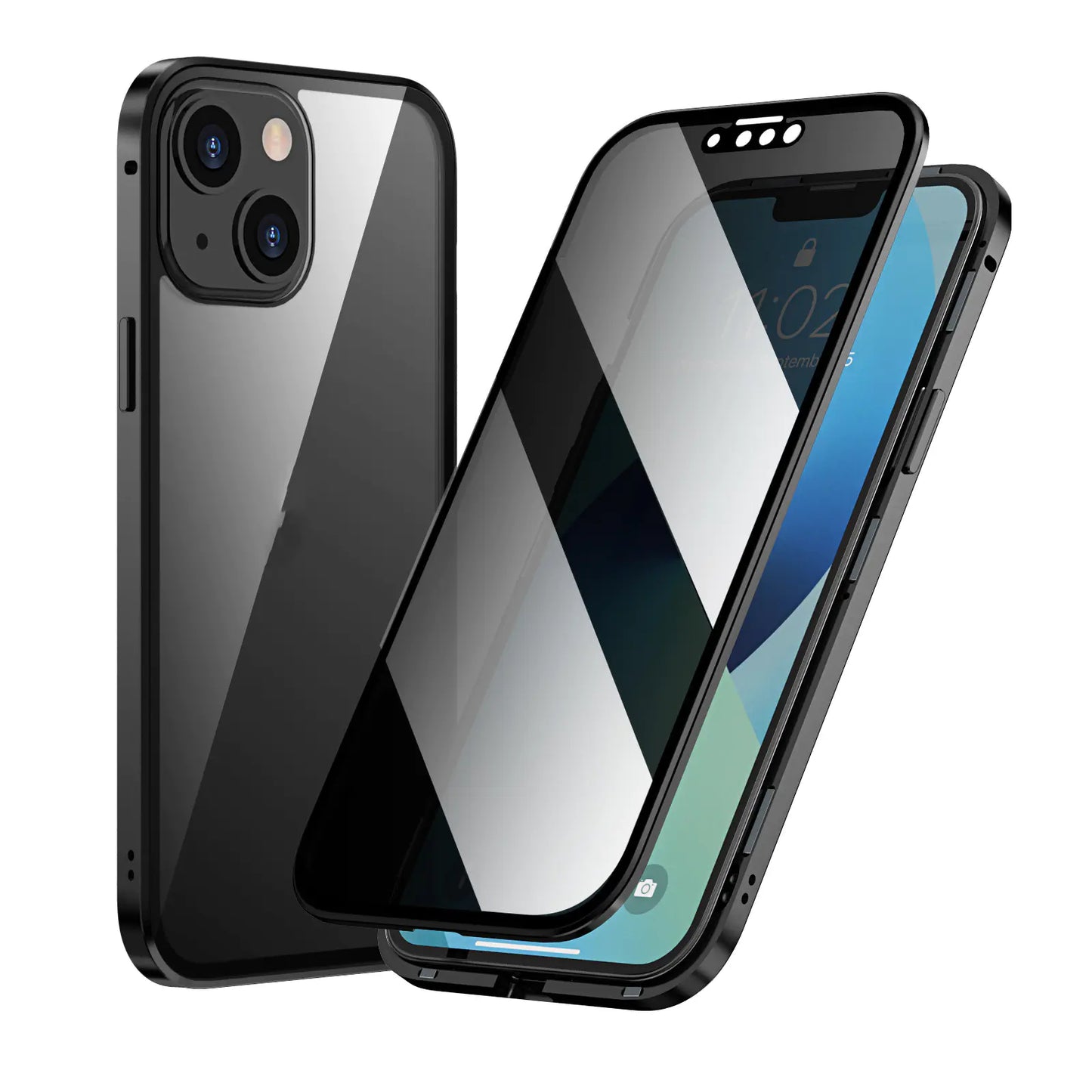 High Definition Double-sided Magnetic Glass Phone Case