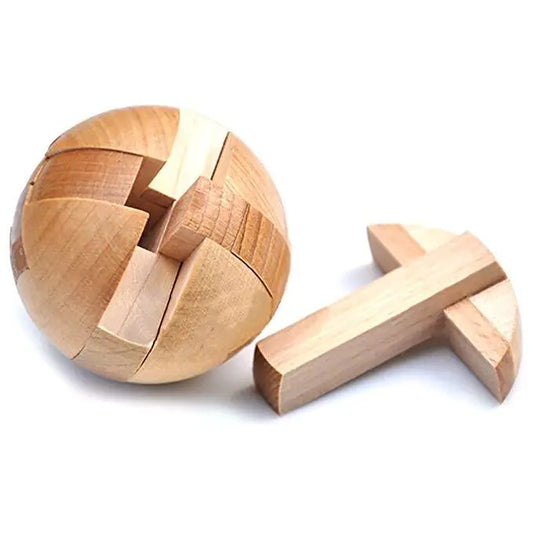 Holzpuzzle für Erwachsene - Kongming- und Luban-Schlösser