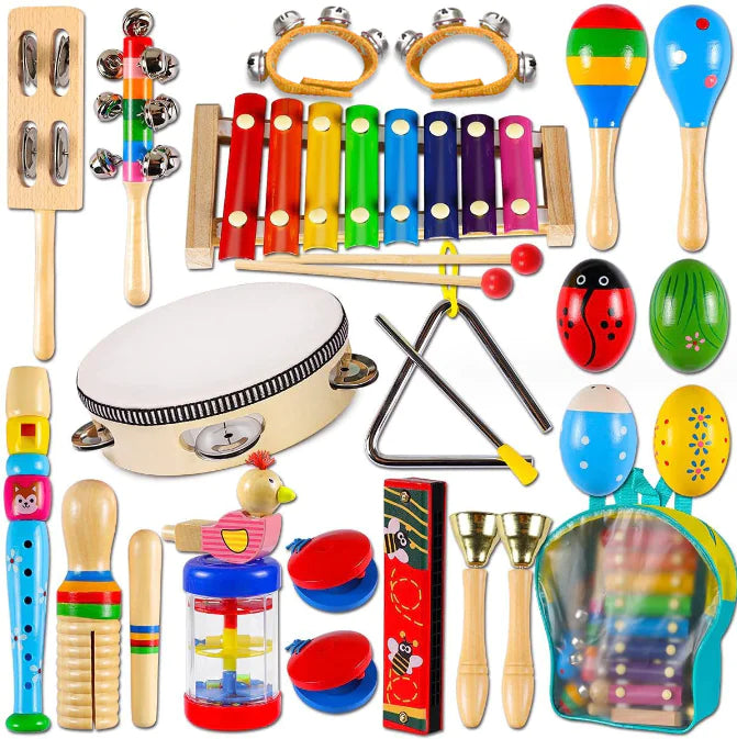 Montessori Musikspielzeug-Set für Kinder (Ein Set)